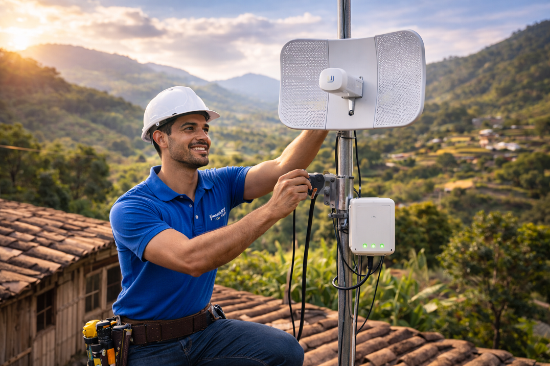 Internet confiable para zonas rurales